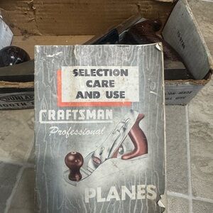 Craftsman Professional Planes Guide